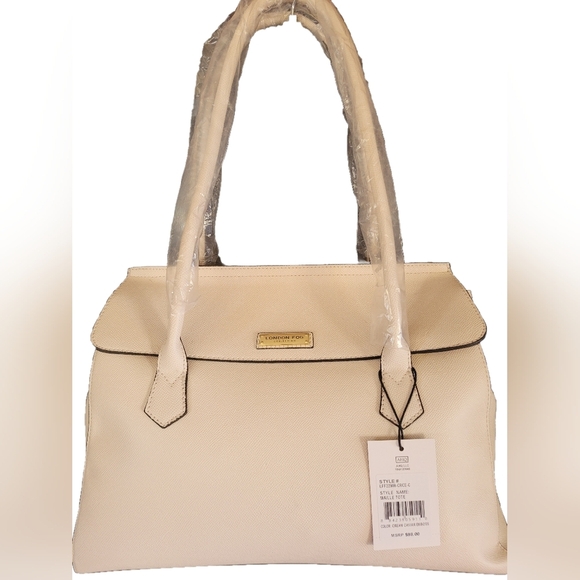 NWT London Fog Lt. Cream Women's Bag/Purse/Satchel 100yr Anniversary Edition - Picture 1 of 7
